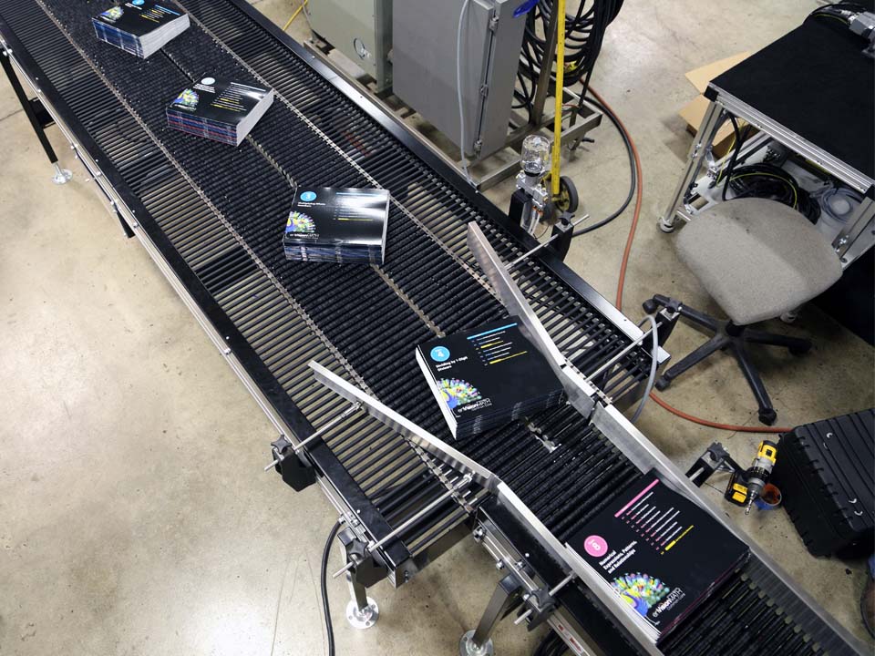 Positioning & Orienting Conveyors - Rotate, Invert, Up-End Product