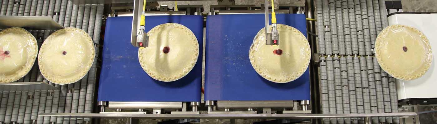 Banner food pie indexing servo